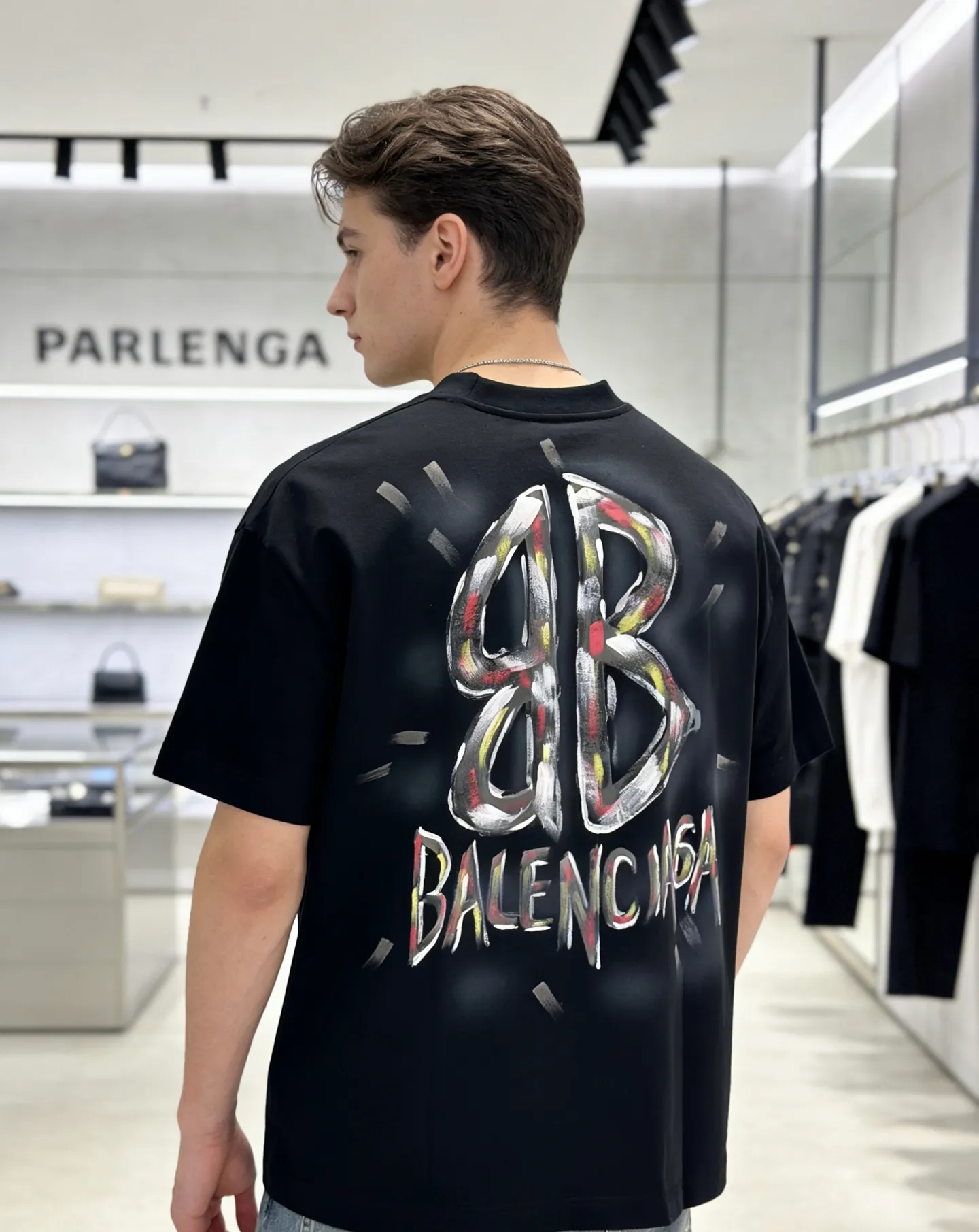 2026 New Arrival New Arrival T Premium ！ logo Premium . . . . . ！ ：Black White Sizes：M 3XL